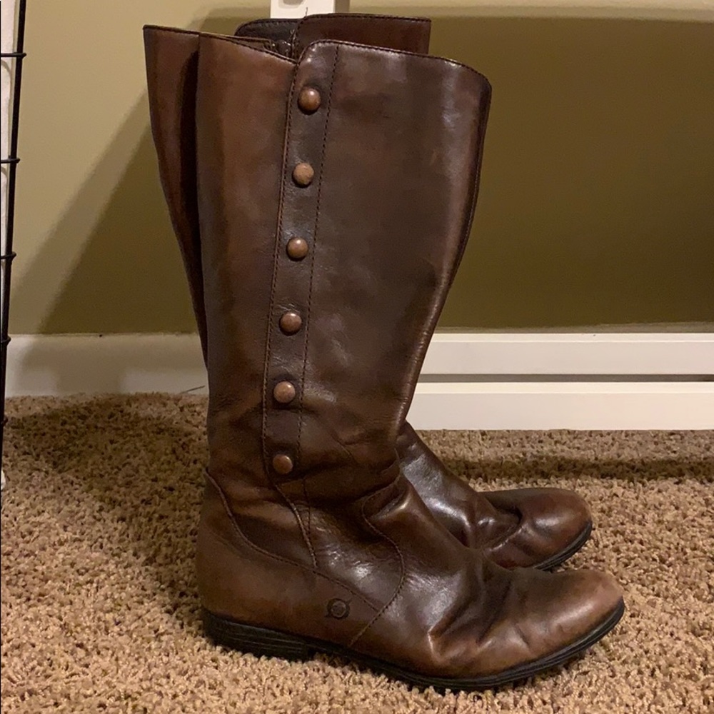 Brown boots for fall 🍁